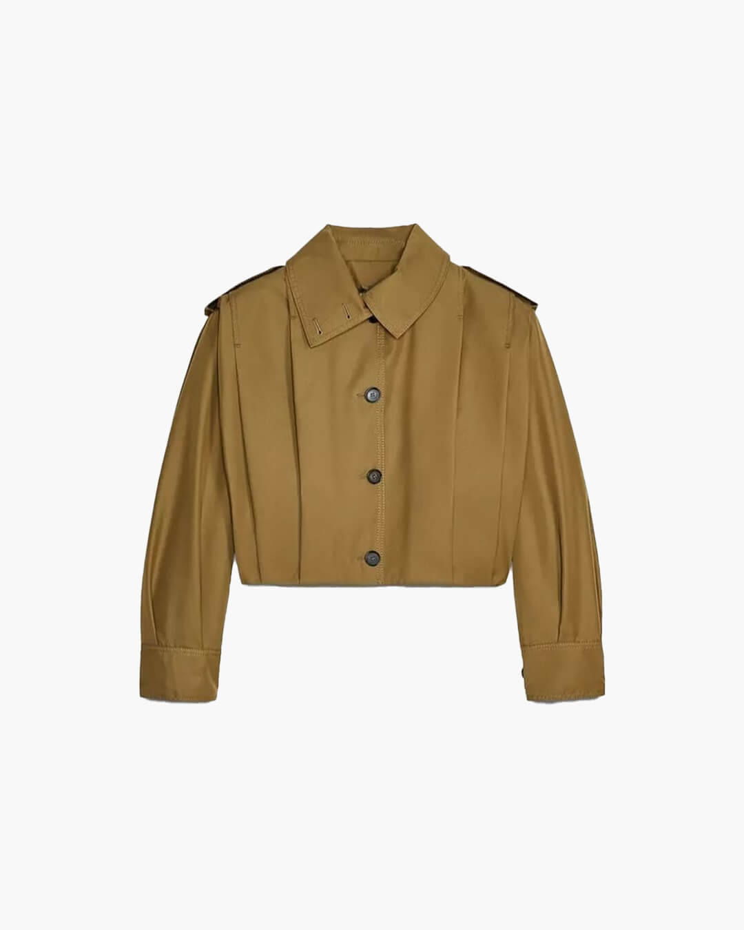 Chaqueta corta de cuello alto Celia