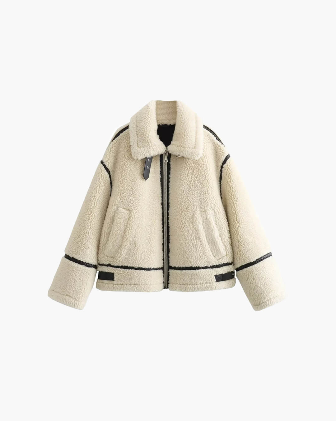Chaqueta bomber de bouclé Chantal