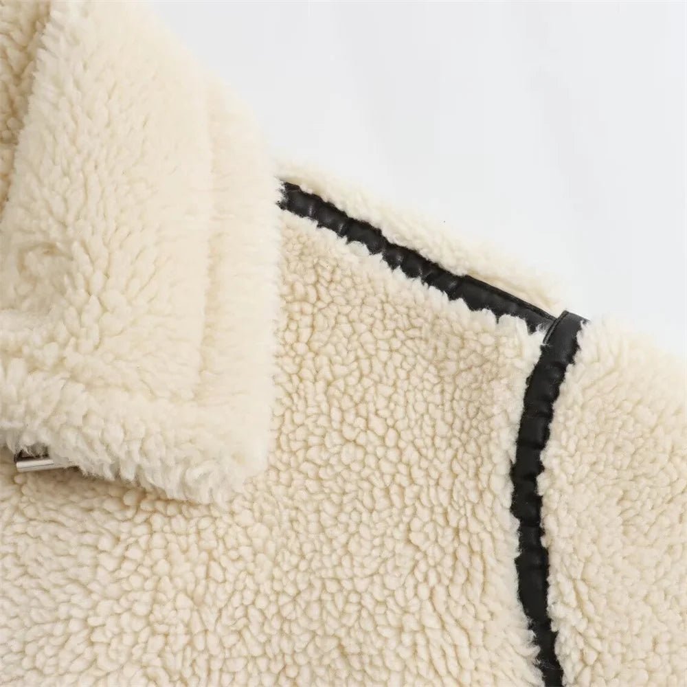 Chaqueta bomber de bouclé Chantal