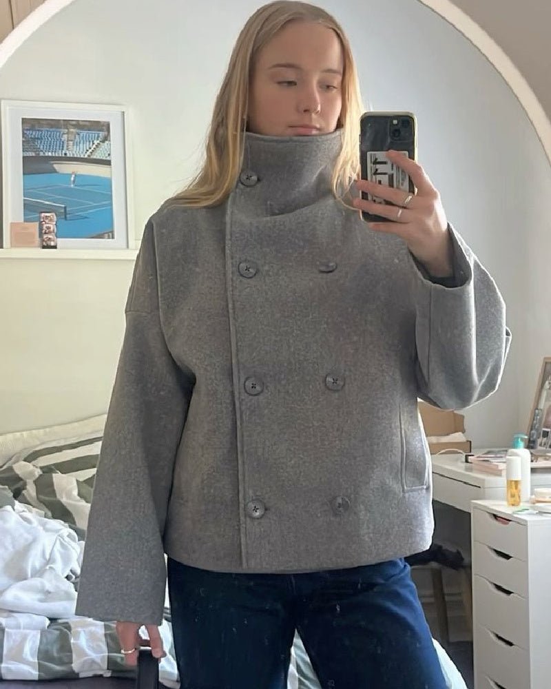 Chaqueta Clarissa con cuello mao