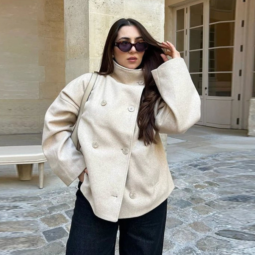 Chaqueta Clarissa con cuello mao