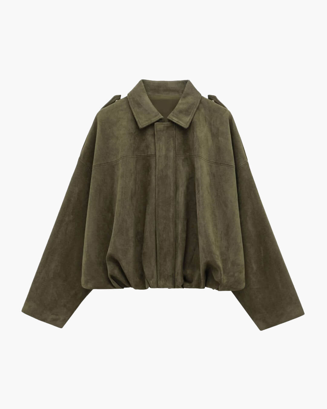 Chaqueta bomber de ante sintético Constance