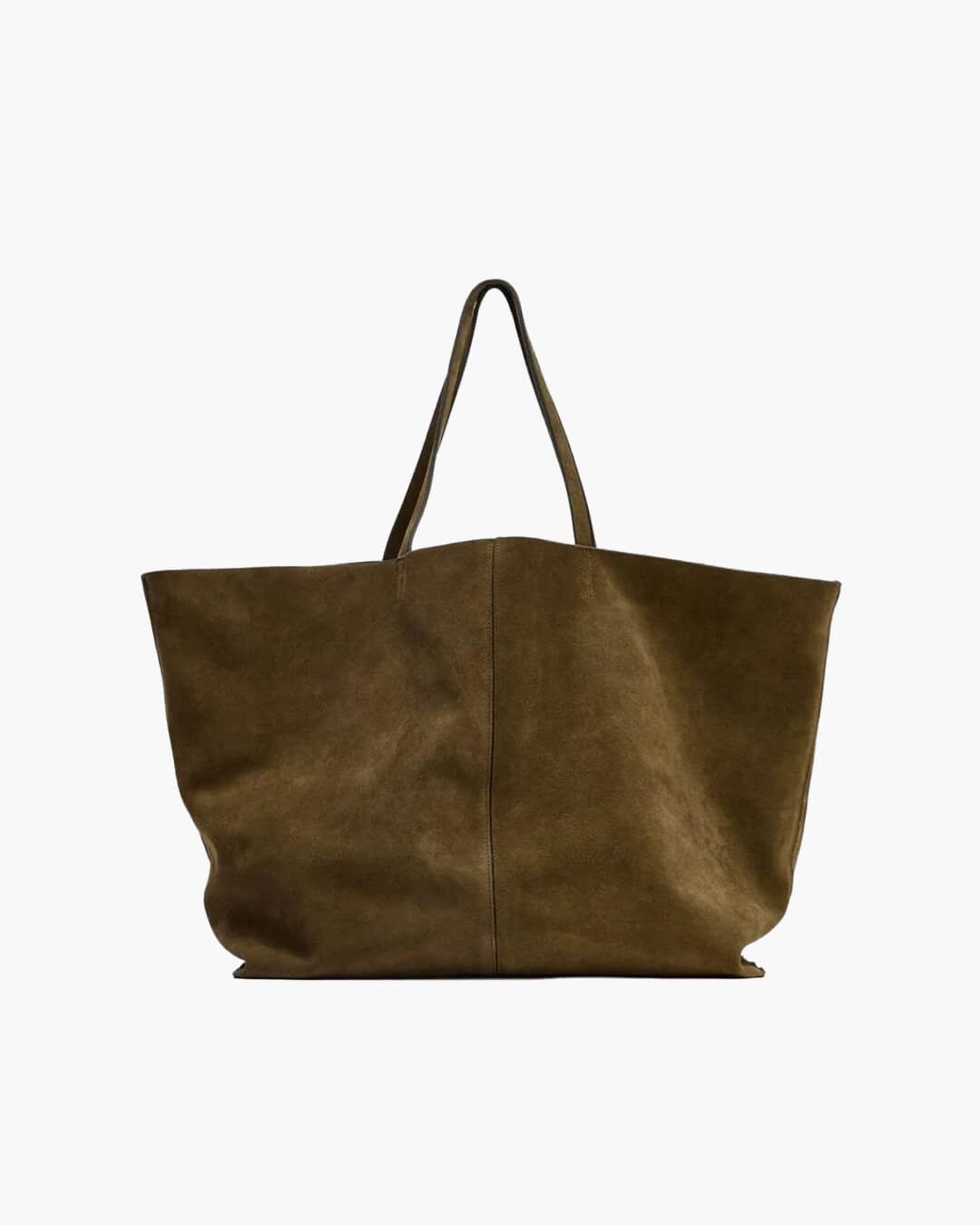 Bolso tote grande de ante Cynthia