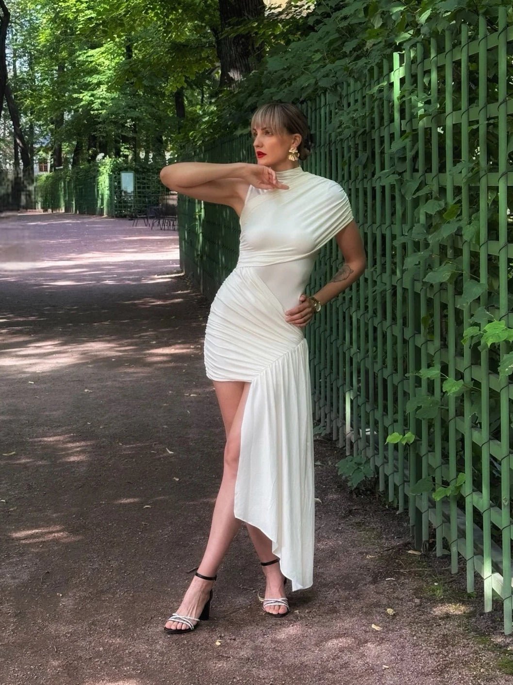 Minivestido con volantes Dana