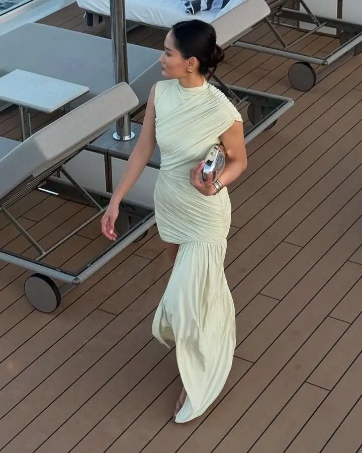 Minivestido con volantes Dana