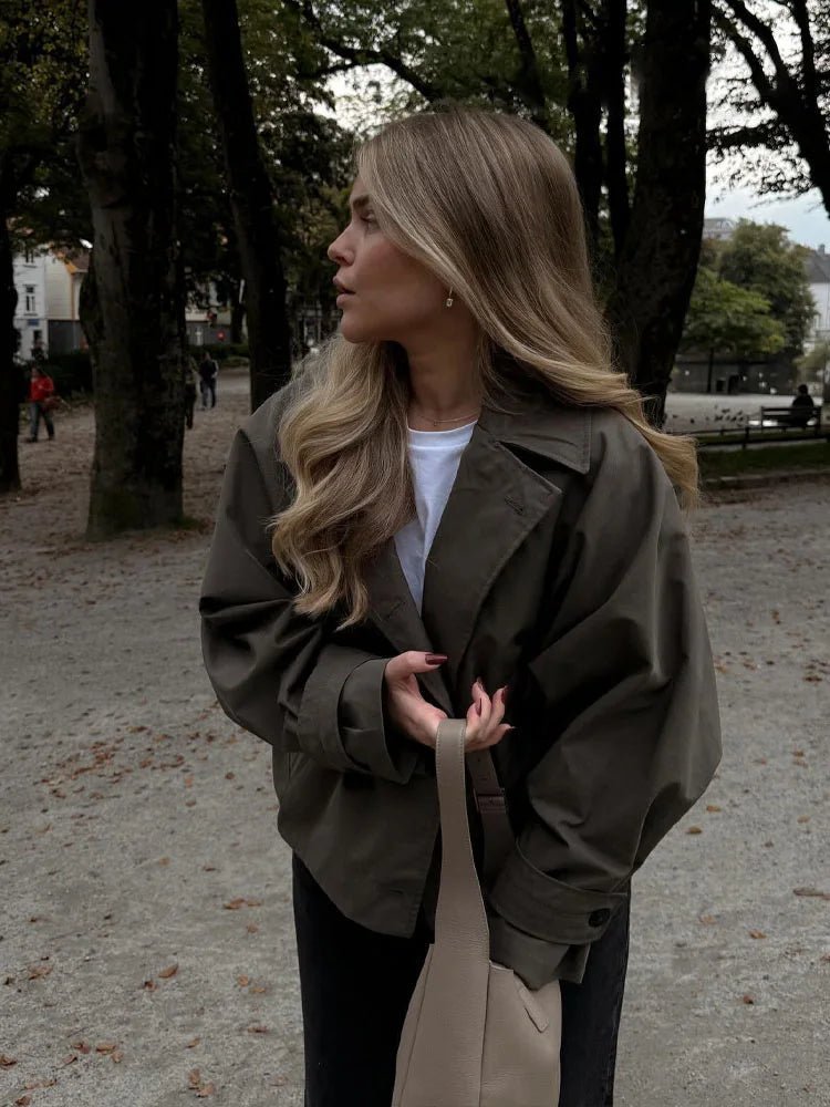 Gabardina corta Dhelia
