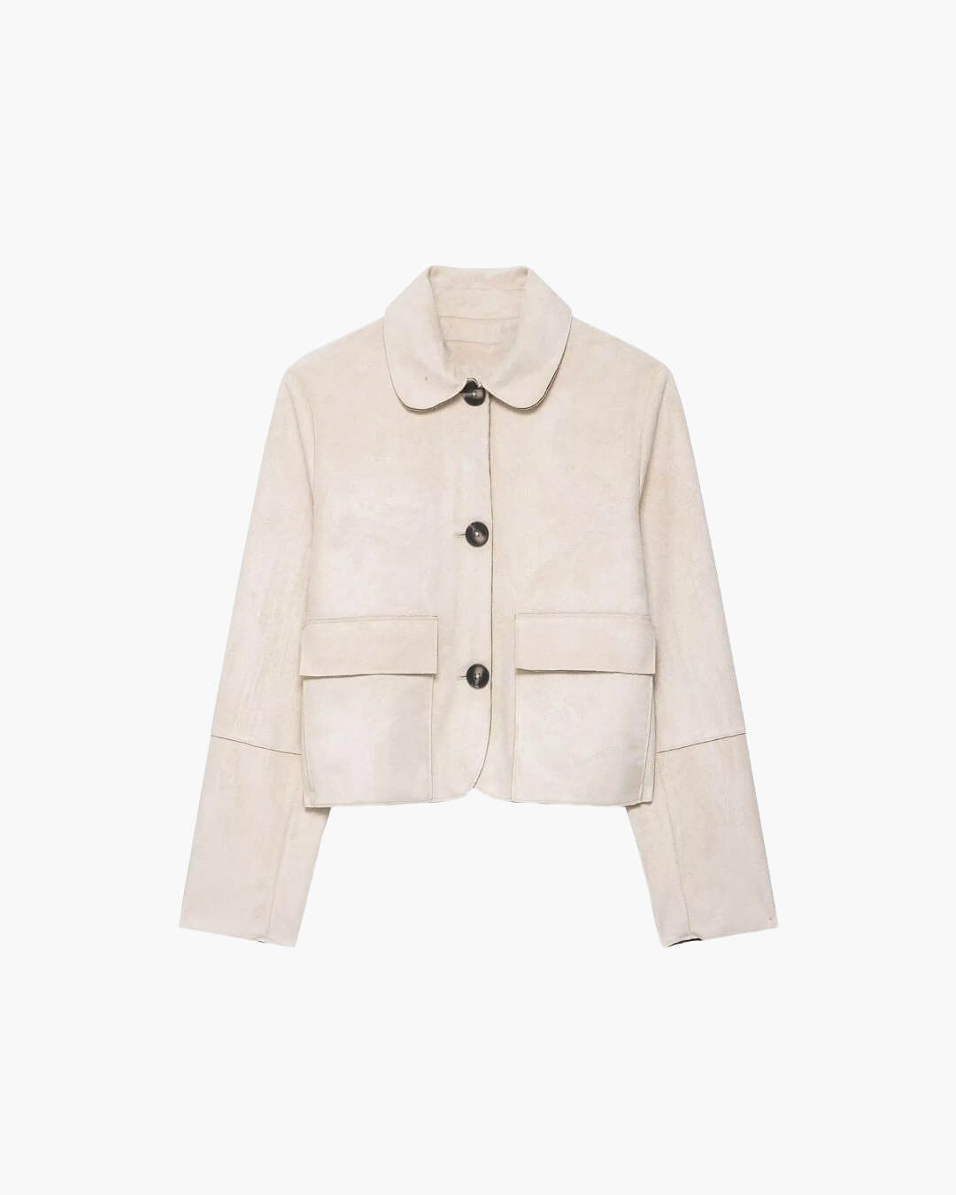 Chaqueta de ante Elara