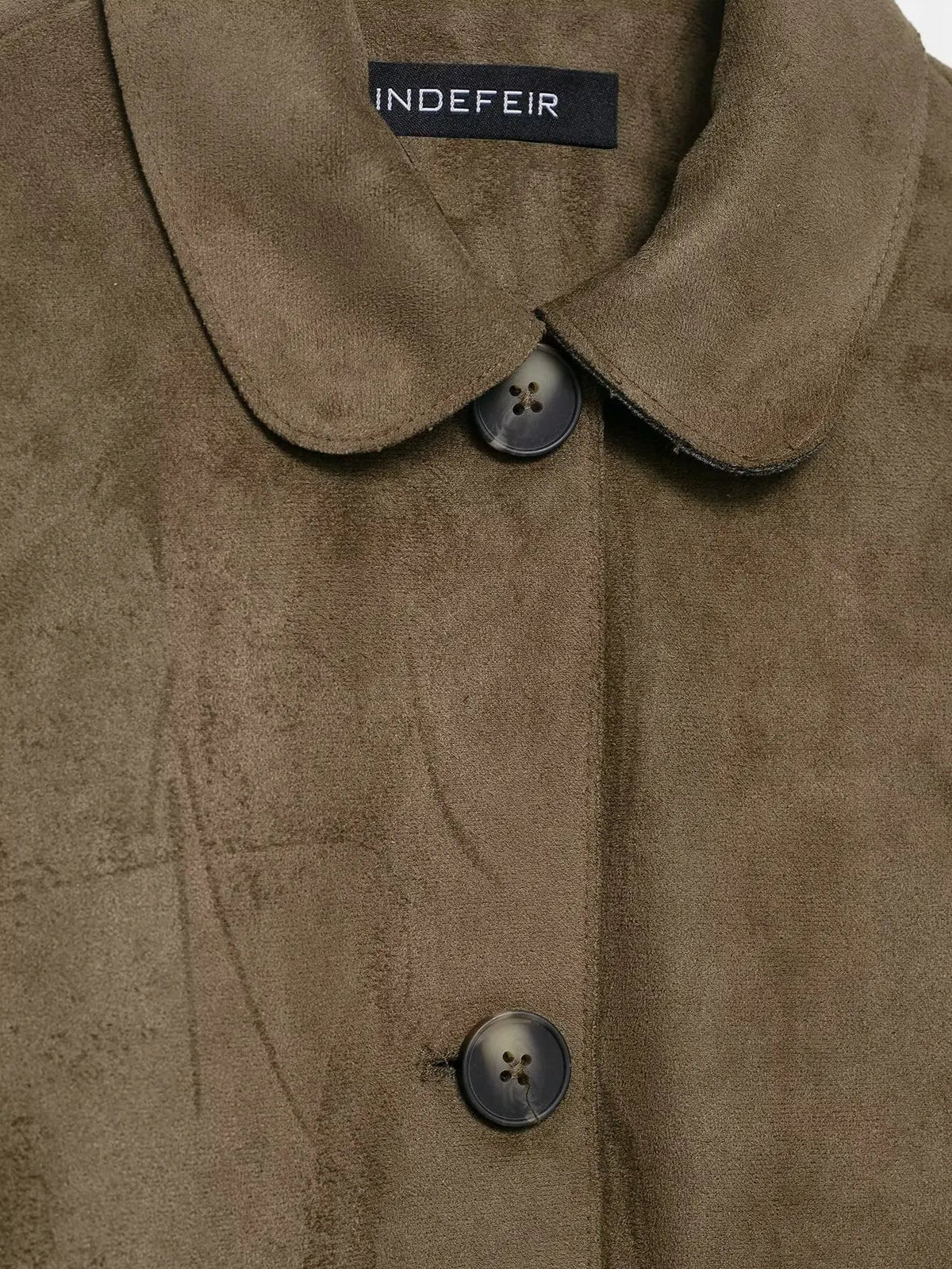 Chaqueta de ante Elara