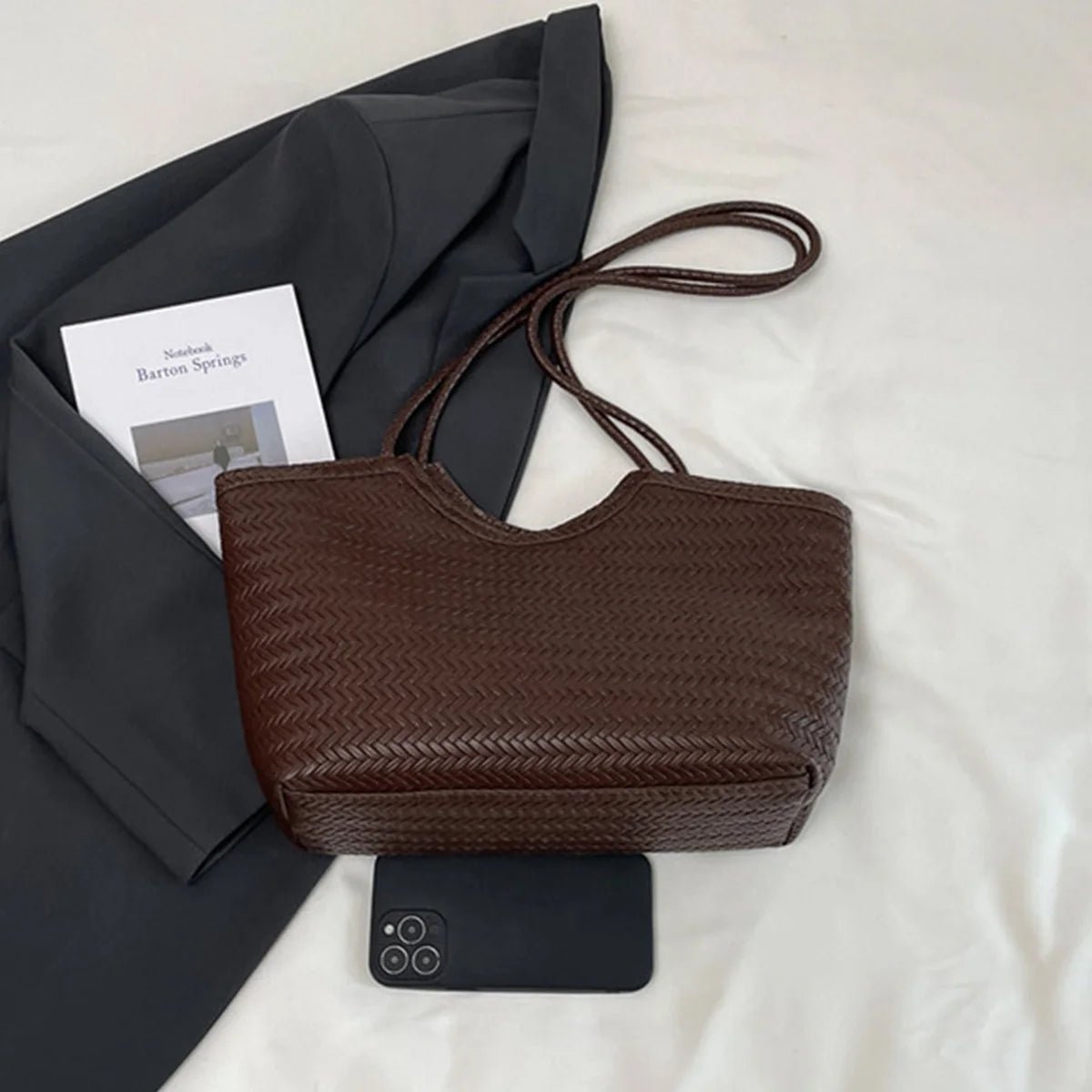 Bolso de tejido texturizado Elena