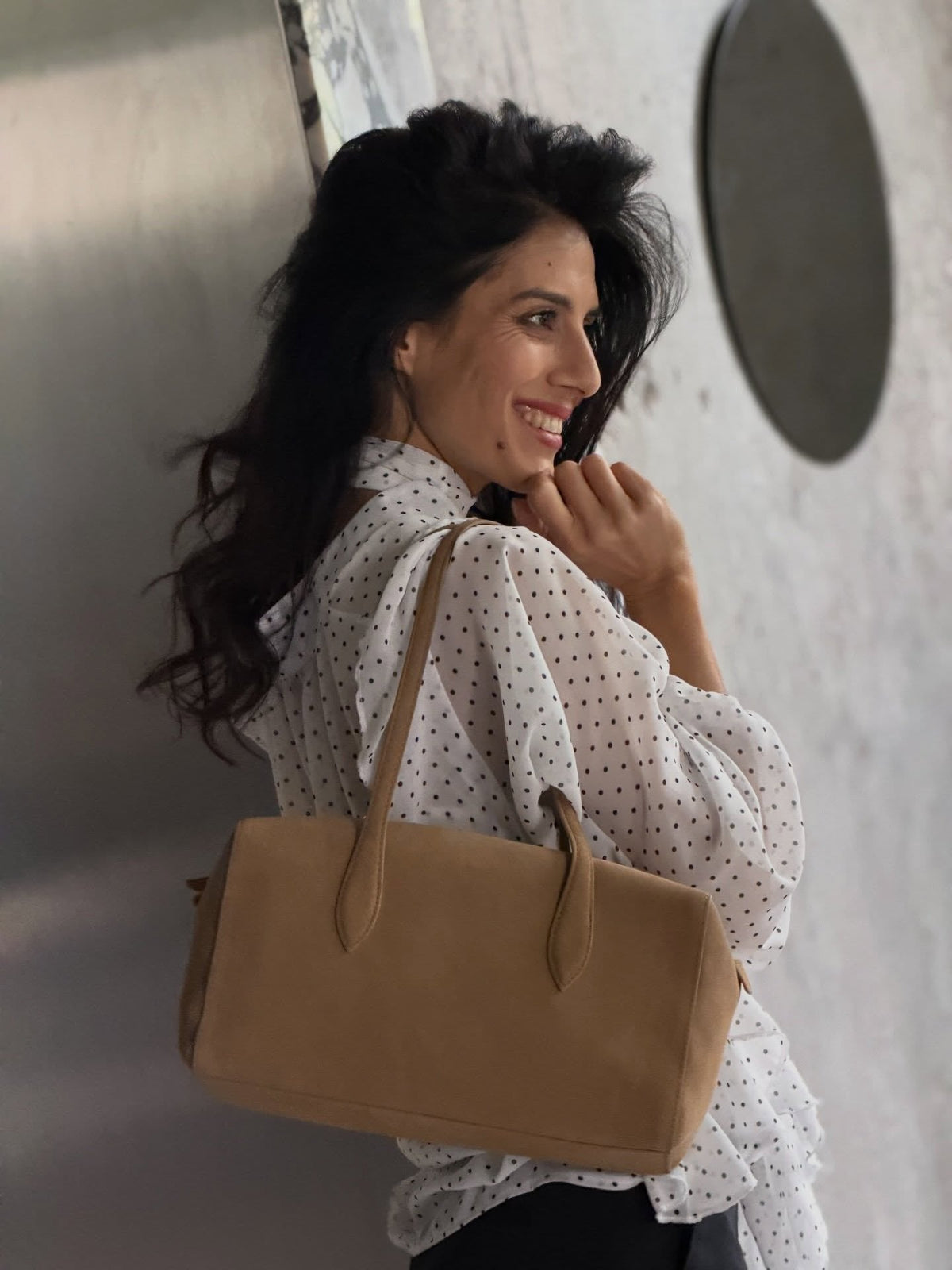 Bolso tote de piel vegana Elena