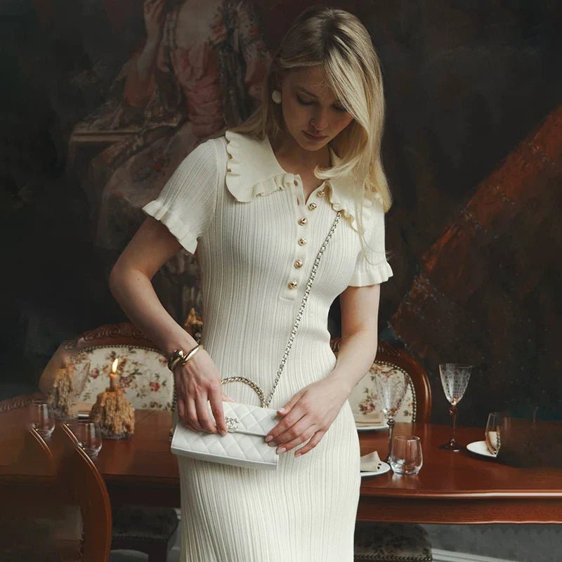 Minivestido Ellie Featherlight con volantes