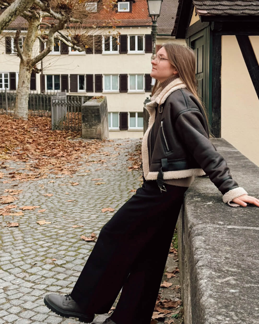Chaqueta Elora de cuero sintético