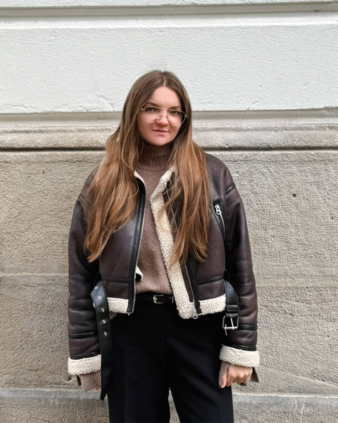 Chaqueta Elora de cuero sintético