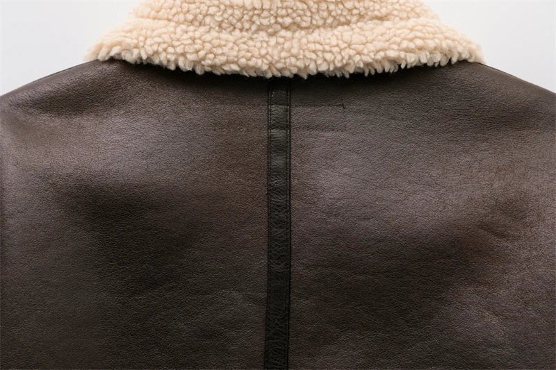 Chaqueta Elora de cuero sintético