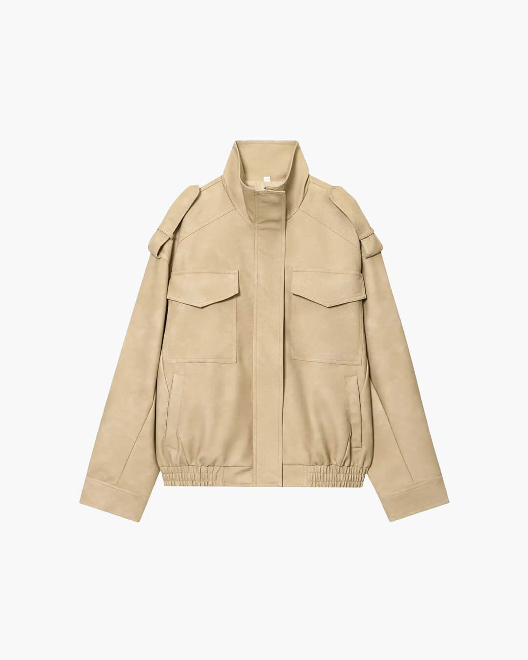 Chaqueta bomber de ante Elyssa