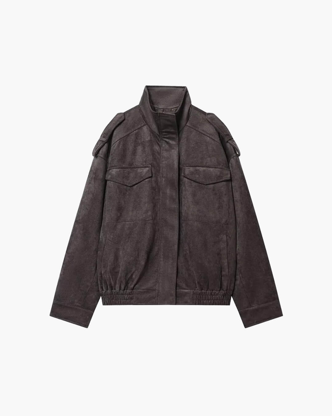 Chaqueta bomber de ante Elyssa