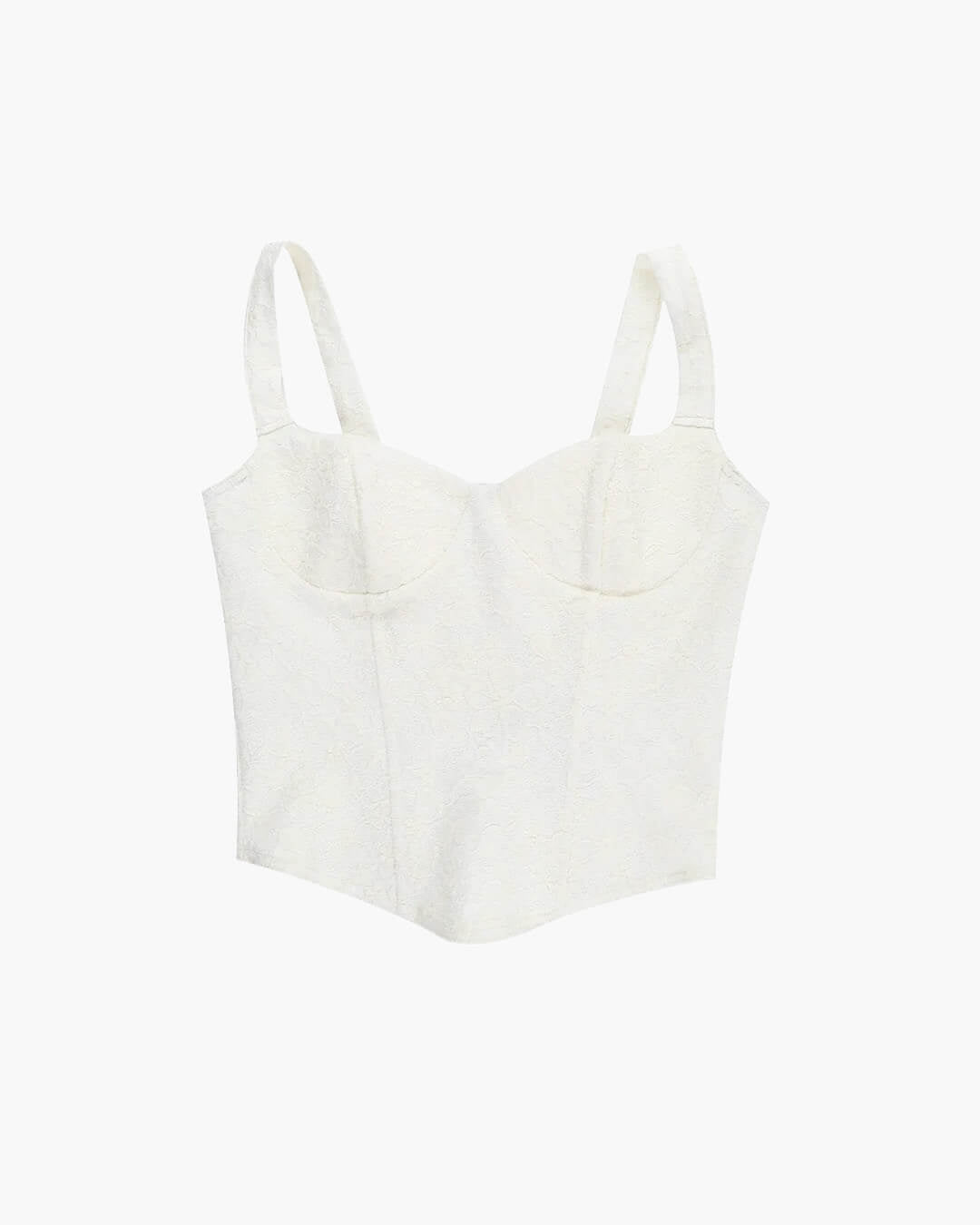 Top de corsé de encaje Emelia