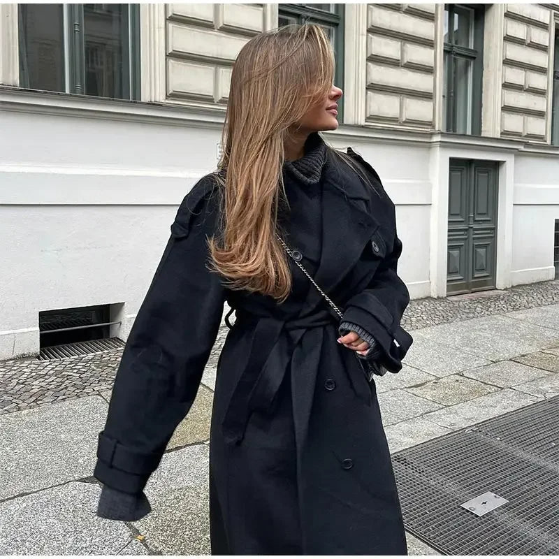 Gabardina con cordones Emma