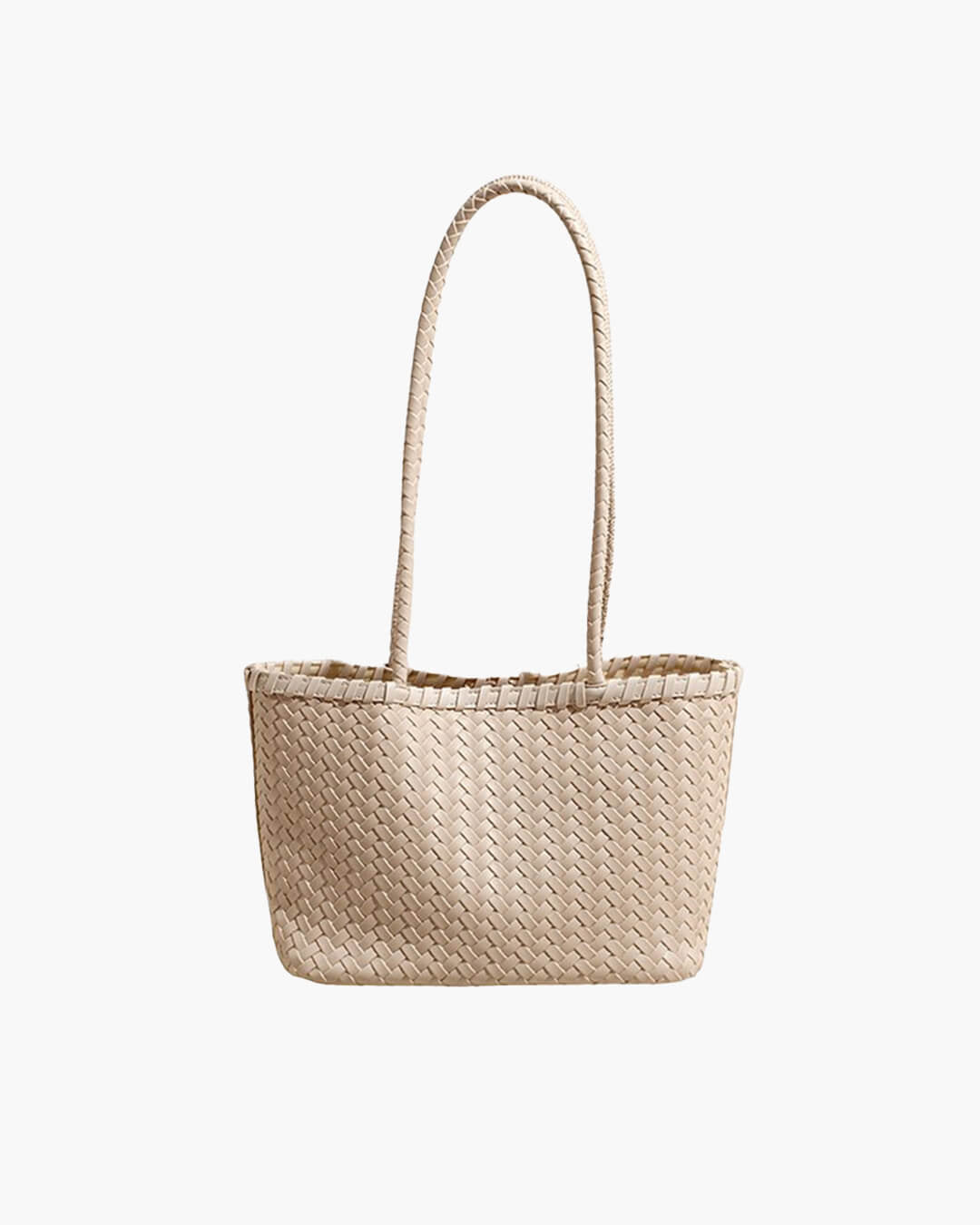 Bolso tote tejido de paja Emma