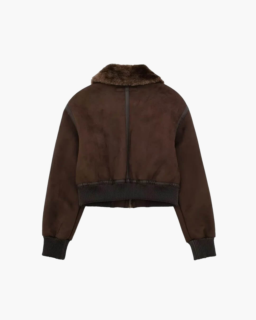 Chaqueta bomber corta de ante Esme
