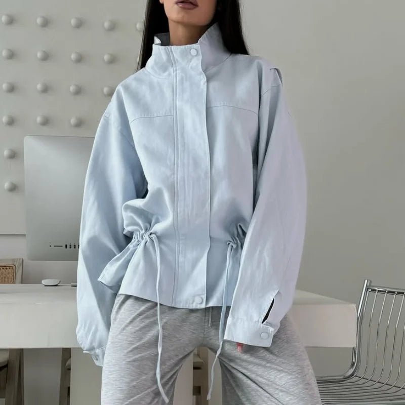 Chaqueta Esther con cuello mao