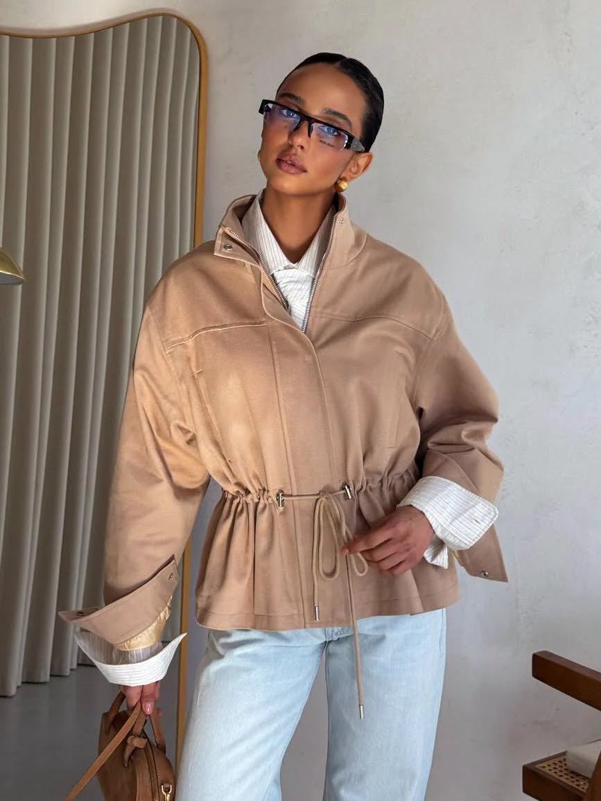 Chaqueta Esther con cuello mao