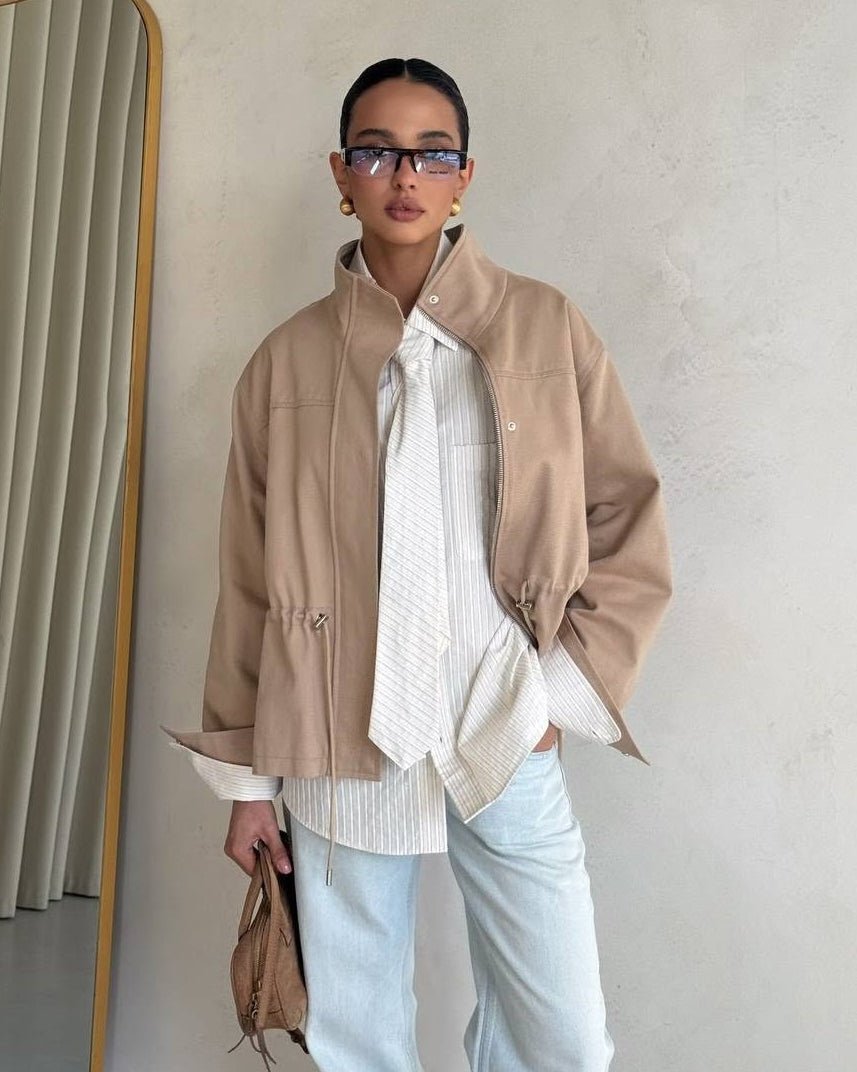 Chaqueta Esther con cuello mao
