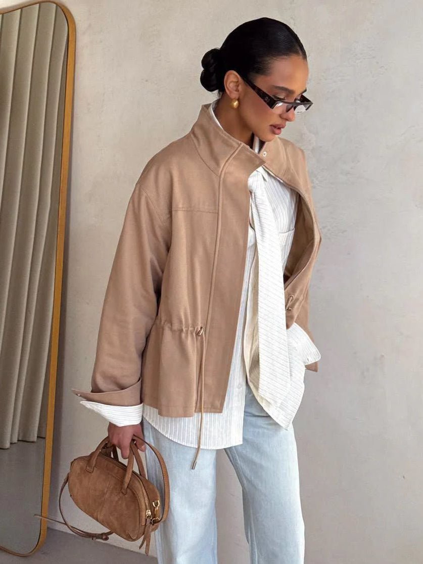 Chaqueta Esther con cuello mao