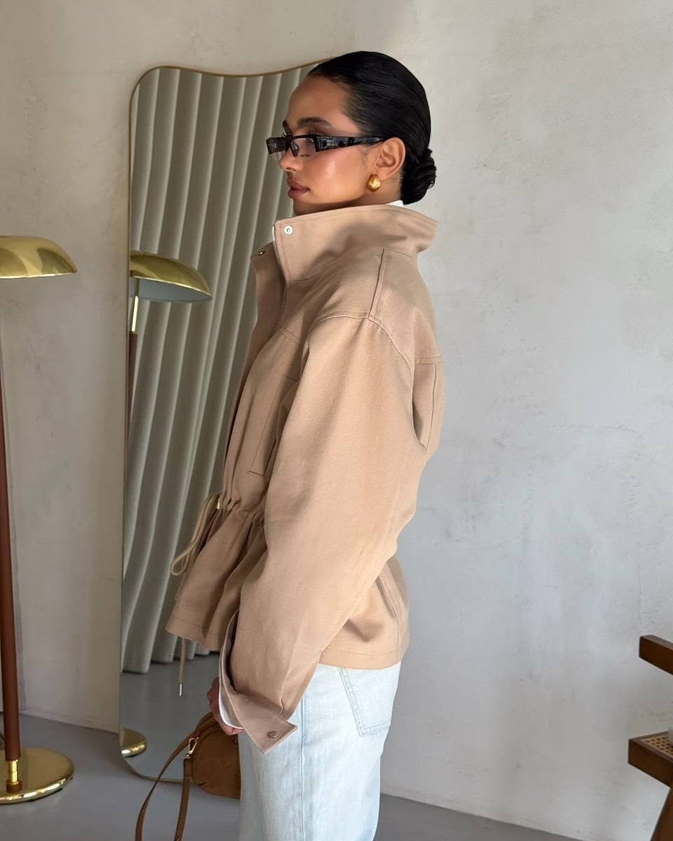 Chaqueta Esther con cuello mao