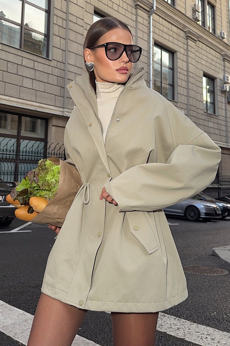 Gabardina con cordón Eva
