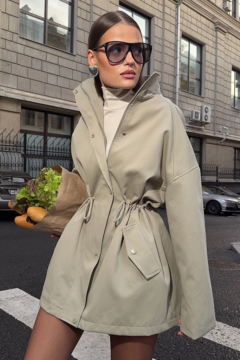 Gabardina con cordón Eva