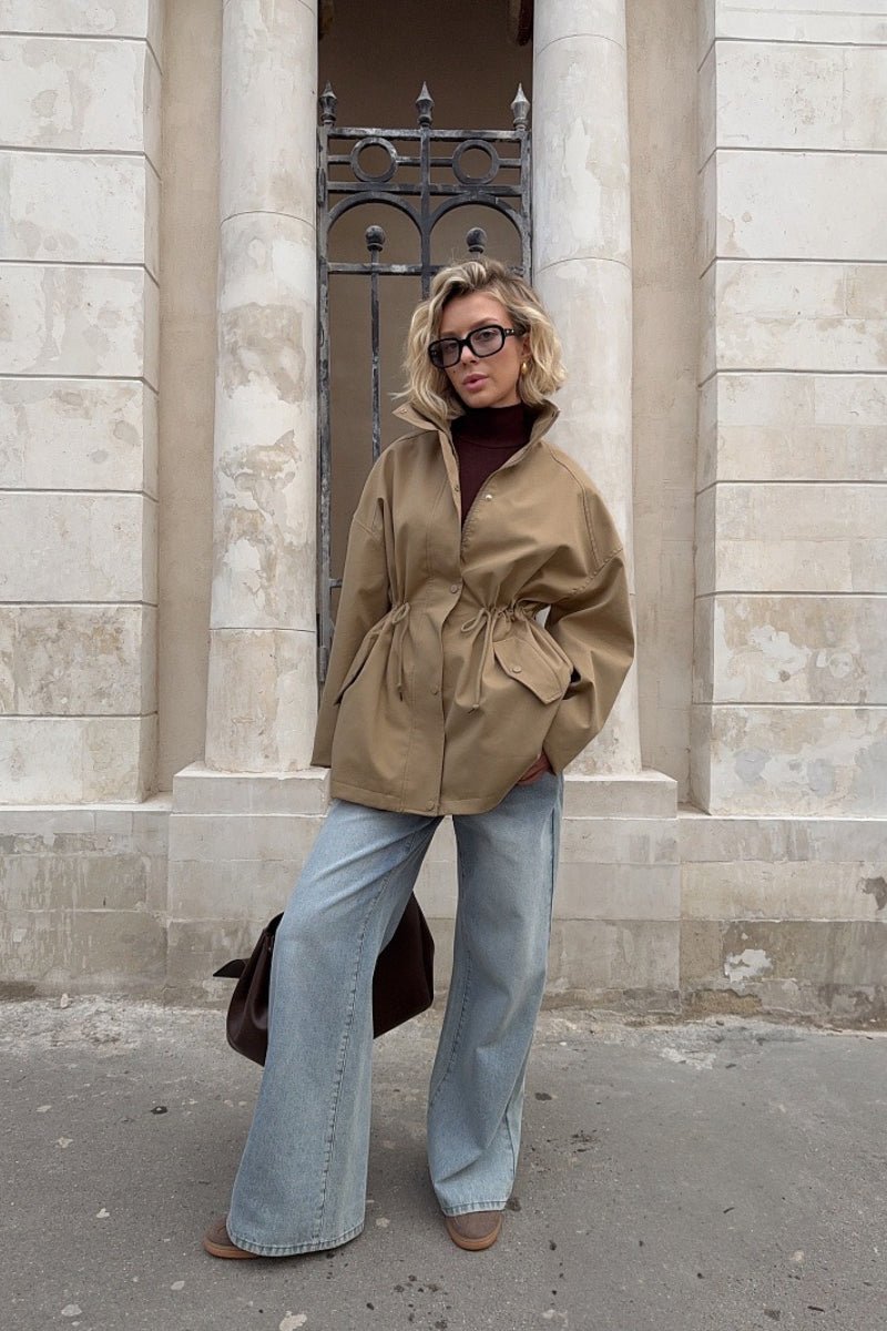 Gabardina con cordón Eva