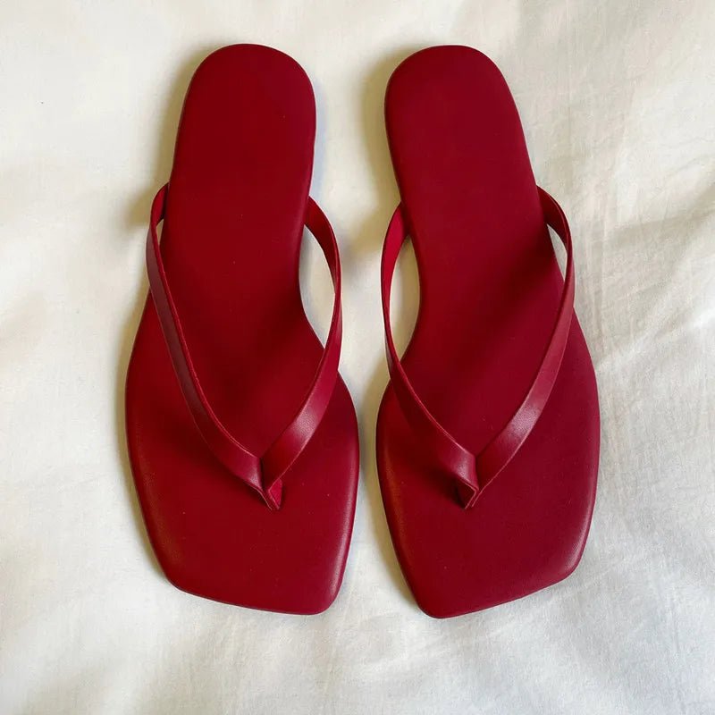 Fiona Square-Toe Beach Sandal