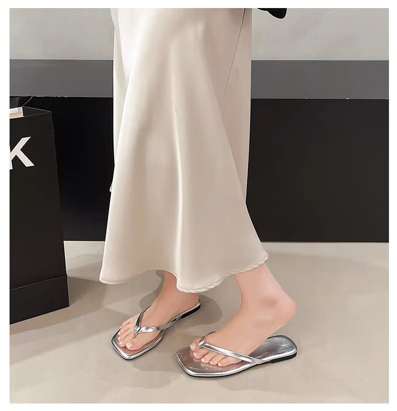Fiona Square-Toe Beach Sandal
