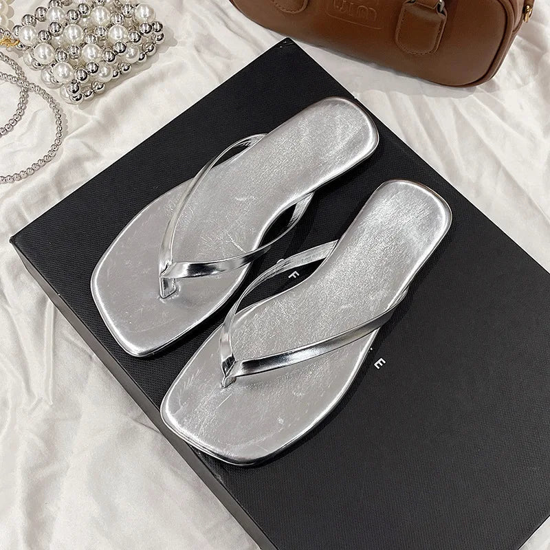 Fiona Square-Toe Beach Sandal