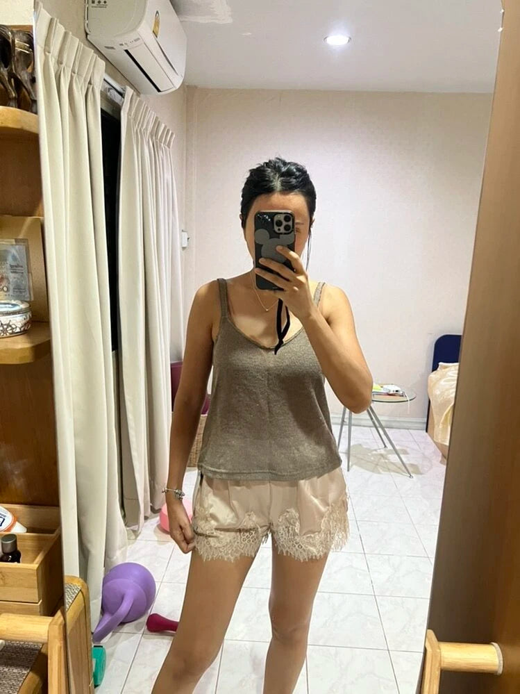 Fiora Satin Shorts