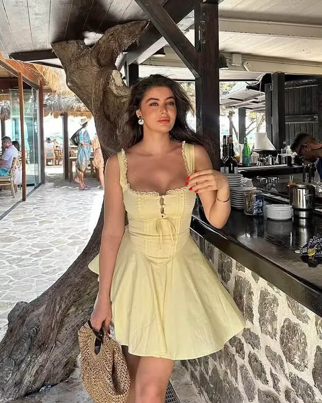 Minivestido sin mangas Francine