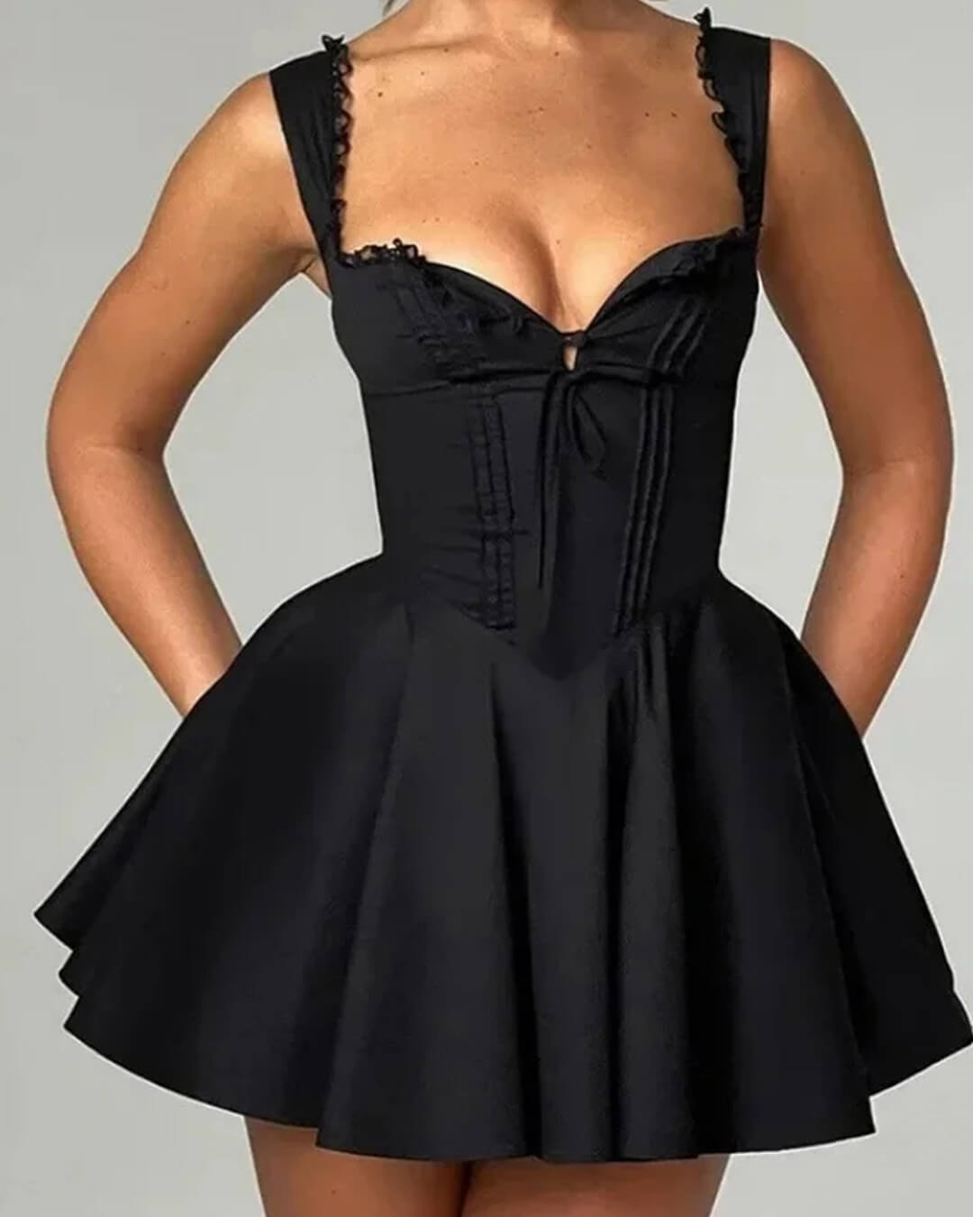 Minivestido sin mangas Francine