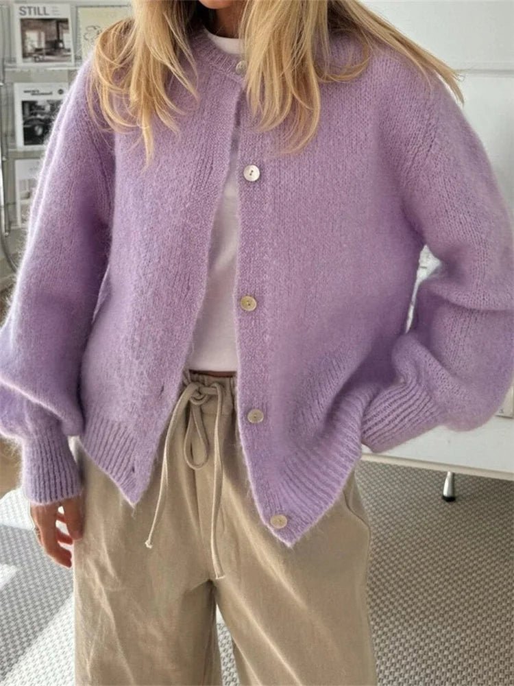 Cárdigan de punto suave Freya
