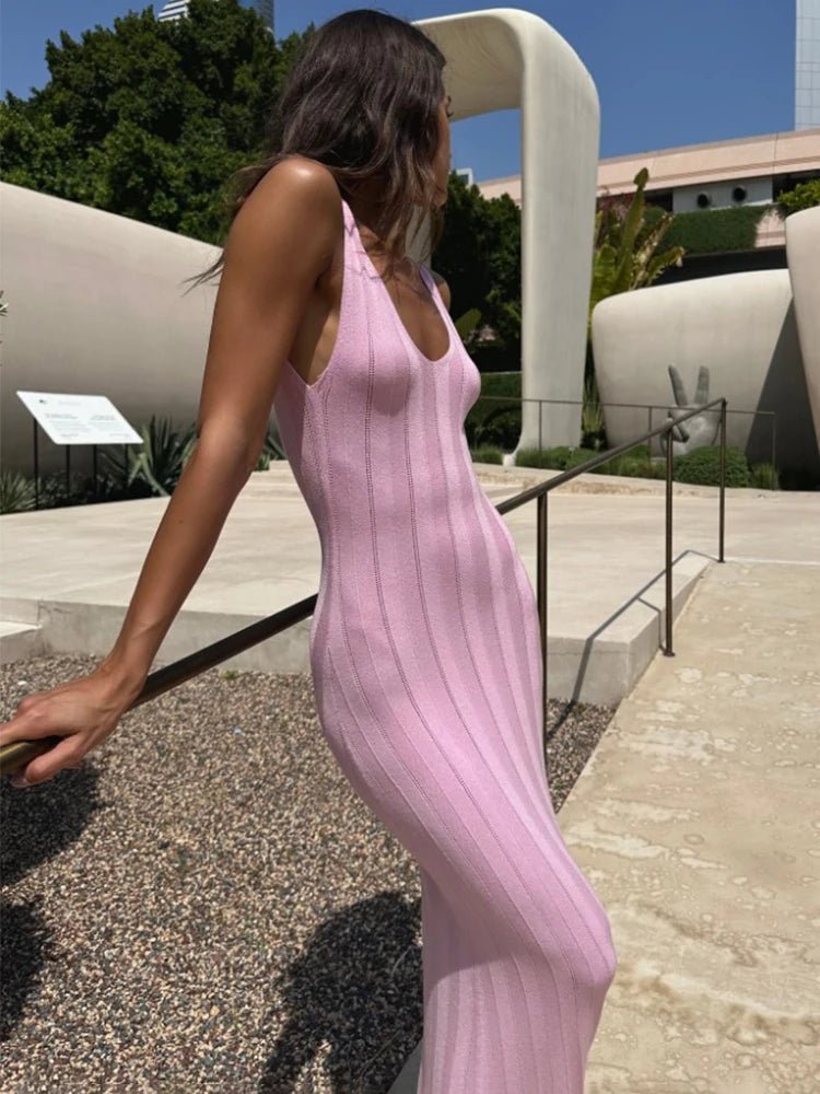 Maxivestido sin espalda Frida