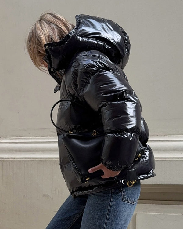 Chaqueta acolchada con capucha Geraldine