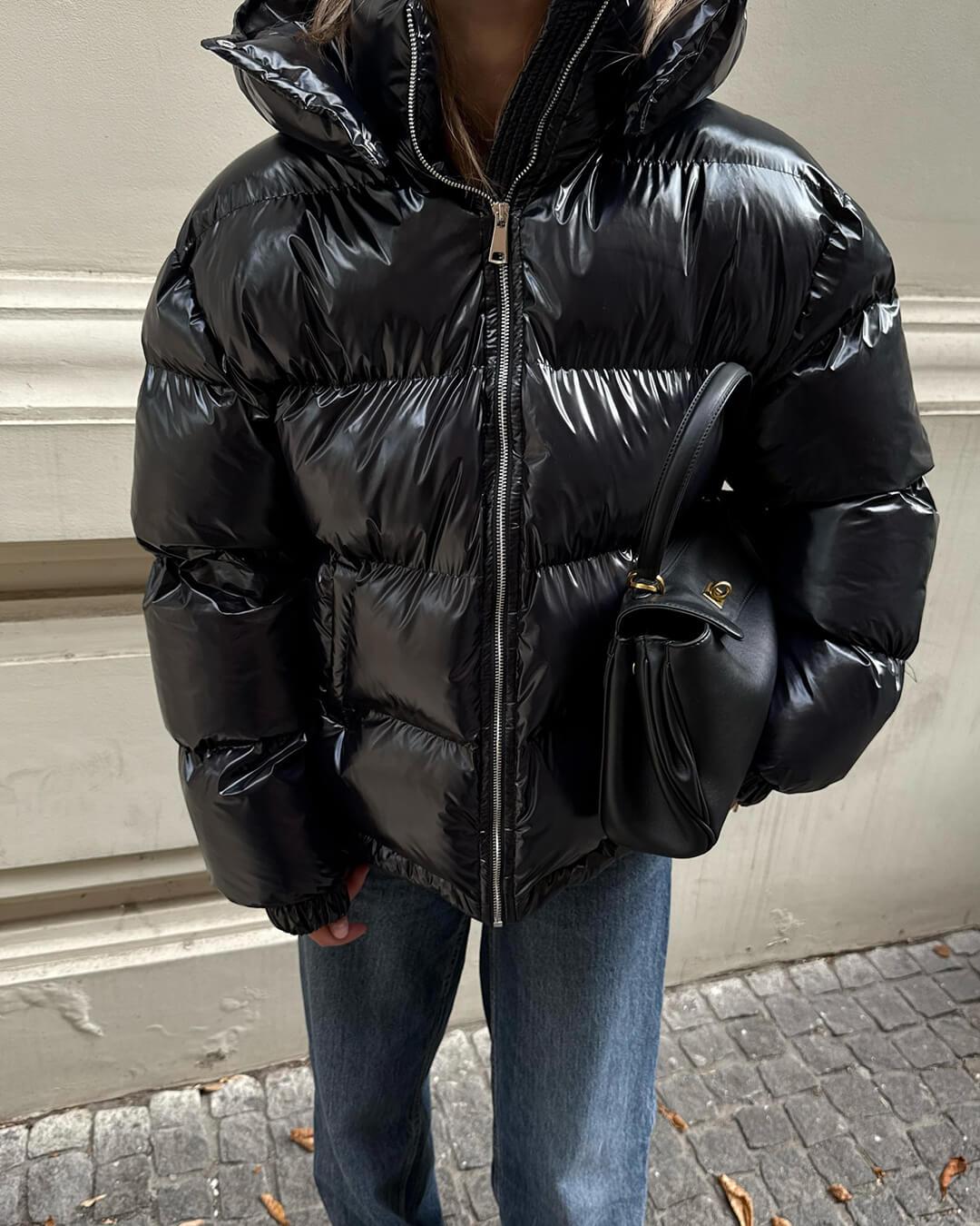 Chaqueta acolchada con capucha Geraldine