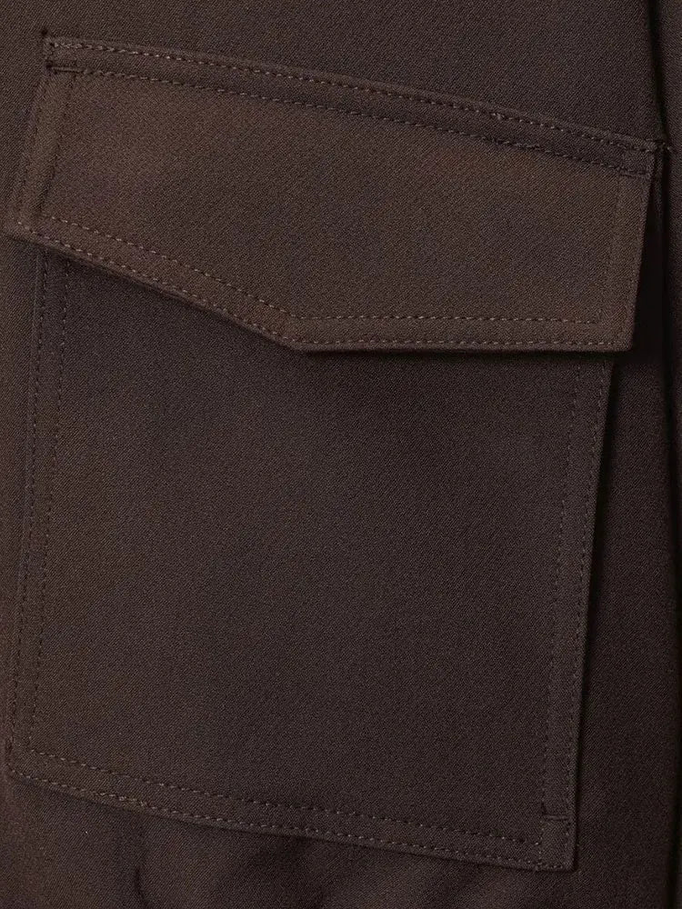 Chaqueta bomber Ginny con bolsillos de solapa