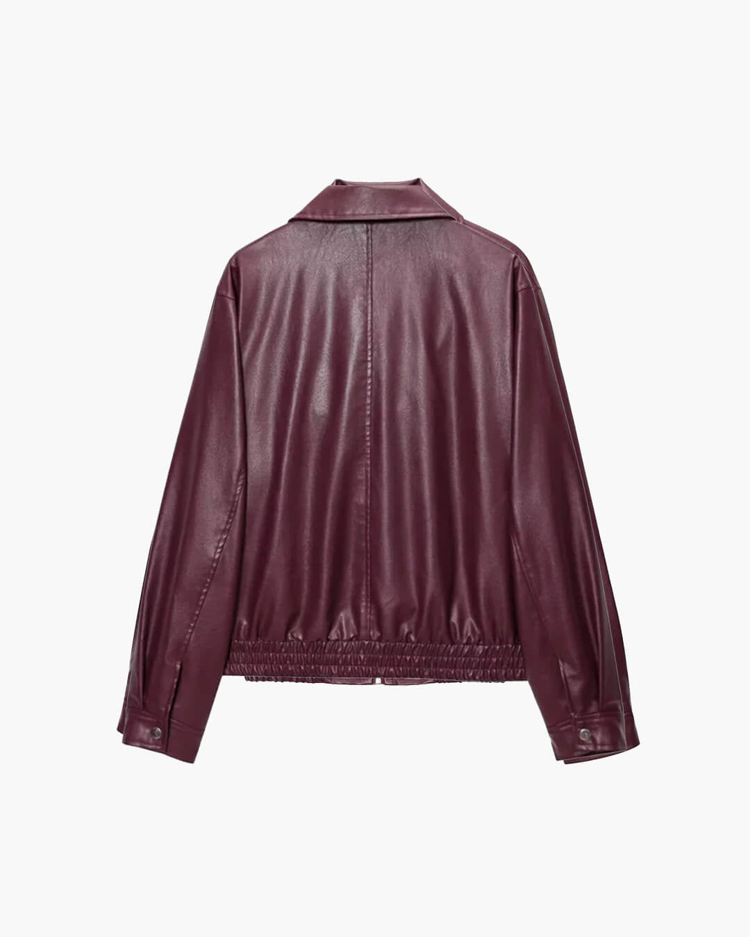 Chaqueta bomber de piel sintética Harper