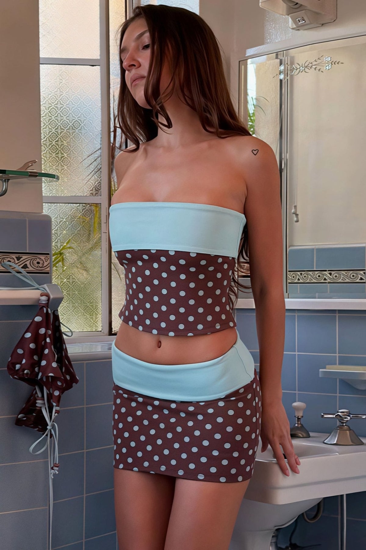 Heloise Bandeau Bodycon Set