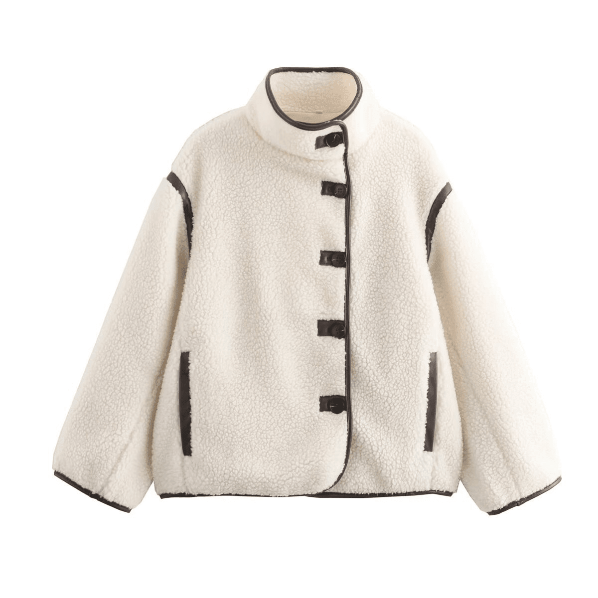 Chaqueta de piel sintética Henna