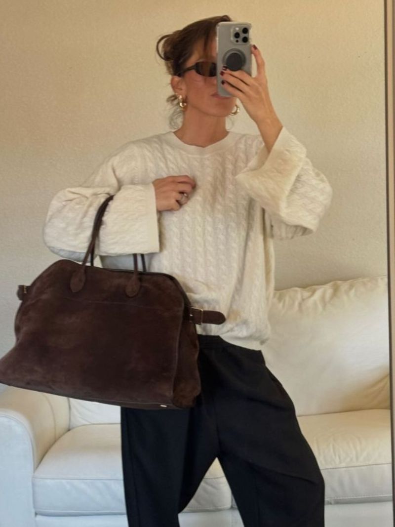Bolso shopper de henna