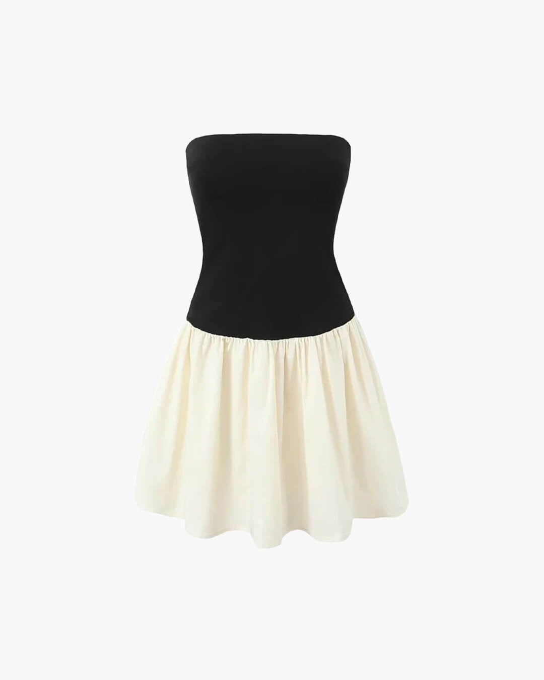 Vestido corto palabra de honor Holly