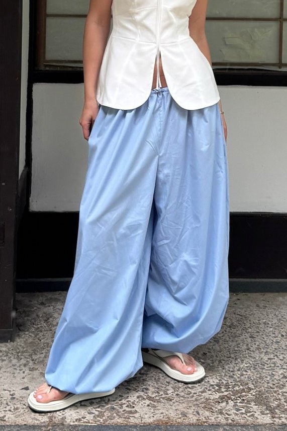 Inga Elastic Waist Baggy Pants