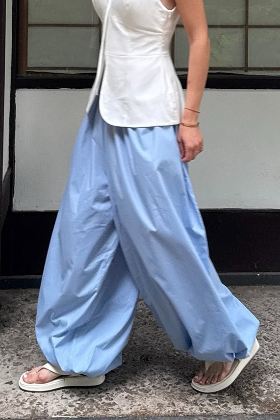 Inga Elastic Waist Baggy Pants
